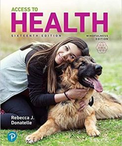 (eBook PDF) Access to Health 16th Edition by Rebecca J. Donatelle