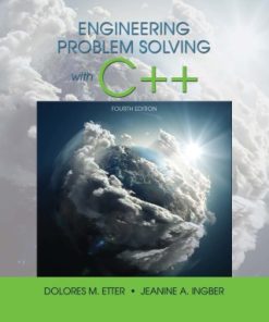 Engineering Problem Solving With C , 4th Edition (PDF ebook)