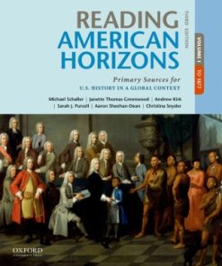 Reading American Horizons: Primary Sources for U.S. History in a Global Context, Volume I, 3rd Edition (PDF ebook)