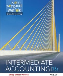 Intermediate Accounting 16th Edition – PDF ebook