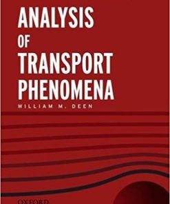 (eBook PDF) Analysis of Transport Phenomena 2nd Edition by William M. Deen – PDF ebook