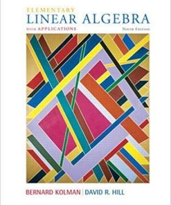 (eBook PDF) Elementary Linear Algebra with Applications 9th Edition – PDF ebook