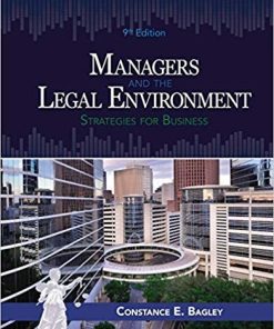 (eBook PDF) Managers and the Legal Environment: Strategies for Business 9th Edition – PDF ebook