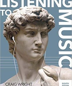 (eBook PDF) Listening to Music (Book Only) 8th Edition – PDF ebook