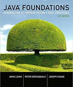 (eBook PDF) Java Foundations: Introduction to Program Design and Data Structures 4th Edition – PDF ebook