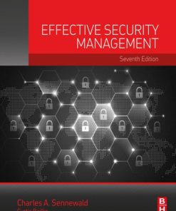 Effective Security Management 7th Edition – PDF ebook