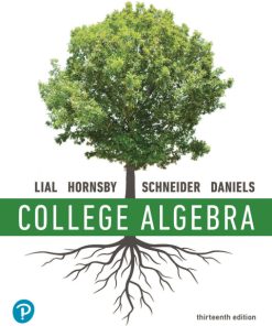 College Algebra 13th Edition – PDF ebook