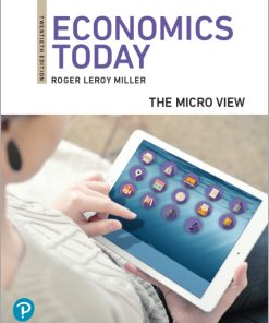 Economics Today: The Micro View 20th Edition – PDF ebook