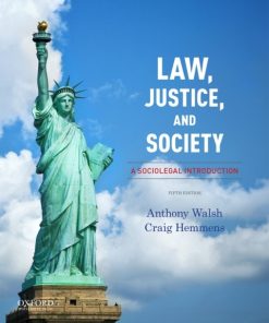 Law, Justice, and Society: A Sociolegal Introduction 5th Edition – PDF ebook