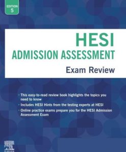 Admission Assessment Exam Review 5th Edition – PDF ebook