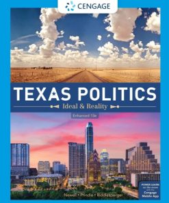 Texas Politics: Ideal and Reality, Enhanced 13th Edition – PDF ebook