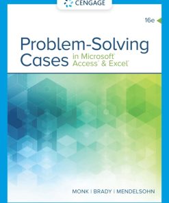 Problem Solving Cases in MS Access & Excel 16th Edition – PDF ebook