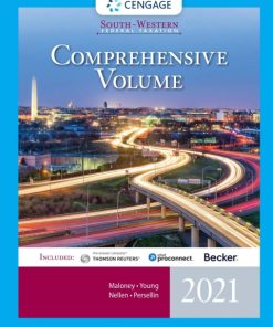 South-Western Federal Taxation 2021: Comprehensive 44th Edition – PDF ebook