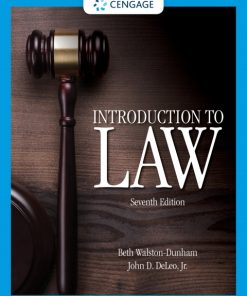 Introduction to Law 7th Edition – PDF ebook