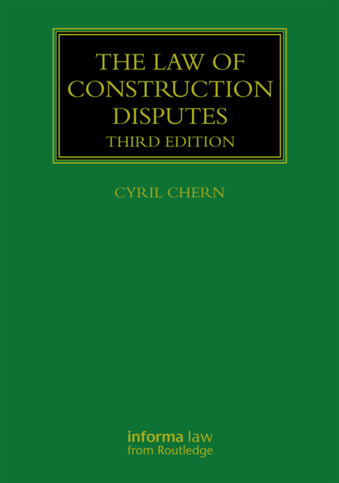 The Law of Construction Disputes 3rd Edition – PDF ebook The Law of Construction Disputes 3rd Edition – PDF ebook