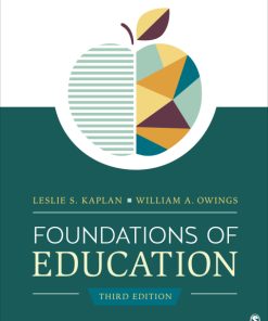 Foundations of Education 3rd Edition – PDF ebook