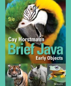 Brief Java: Early Objects 9th Edition – PDF ebook
