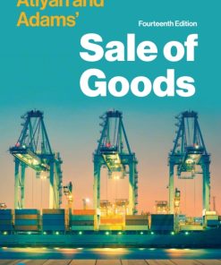 Atiyah and Adams’ Sale of Goods 14th Edition – PDF ebook
