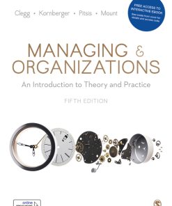 Managing and Organizations: An Introduction to Theory and Practice 5th Edition – PDF ebook