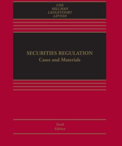 Securities Regulation: Cases and Materials 10th Edition – PDF ebook