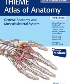 General Anatomy and Musculoskeletal System (THIEME Atlas of Anatomy), Latin Nomenclature 3rd Edition – PDF ebook