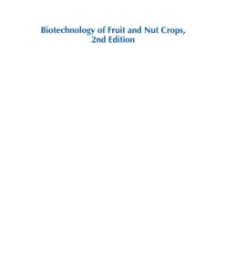 Biotechnology of Fruit and Nut Crops 2nd Edition – PDF ebook